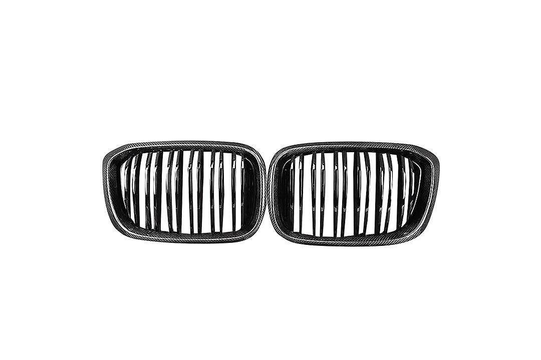 BMW X3 G01, X3M F97, X4 G02 & X4M F98 Carbon Fibre Kidney Grilles by FORM (2019+) FORM Industries