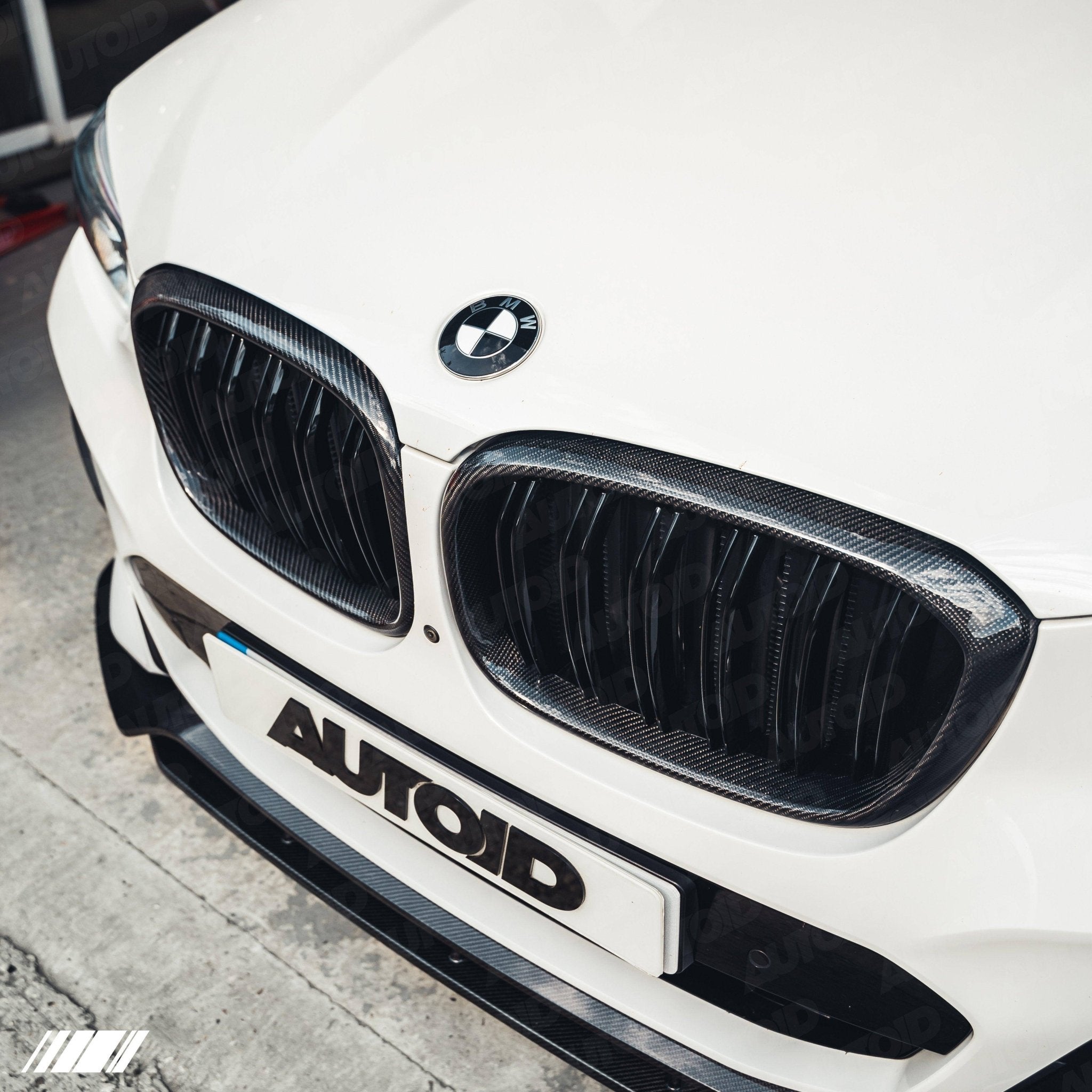BMW X3 G01, X3M F97, X4 G02 & X4M F98 Carbon Fibre Kidney Grilles by FORM (2019+) FORM Industries