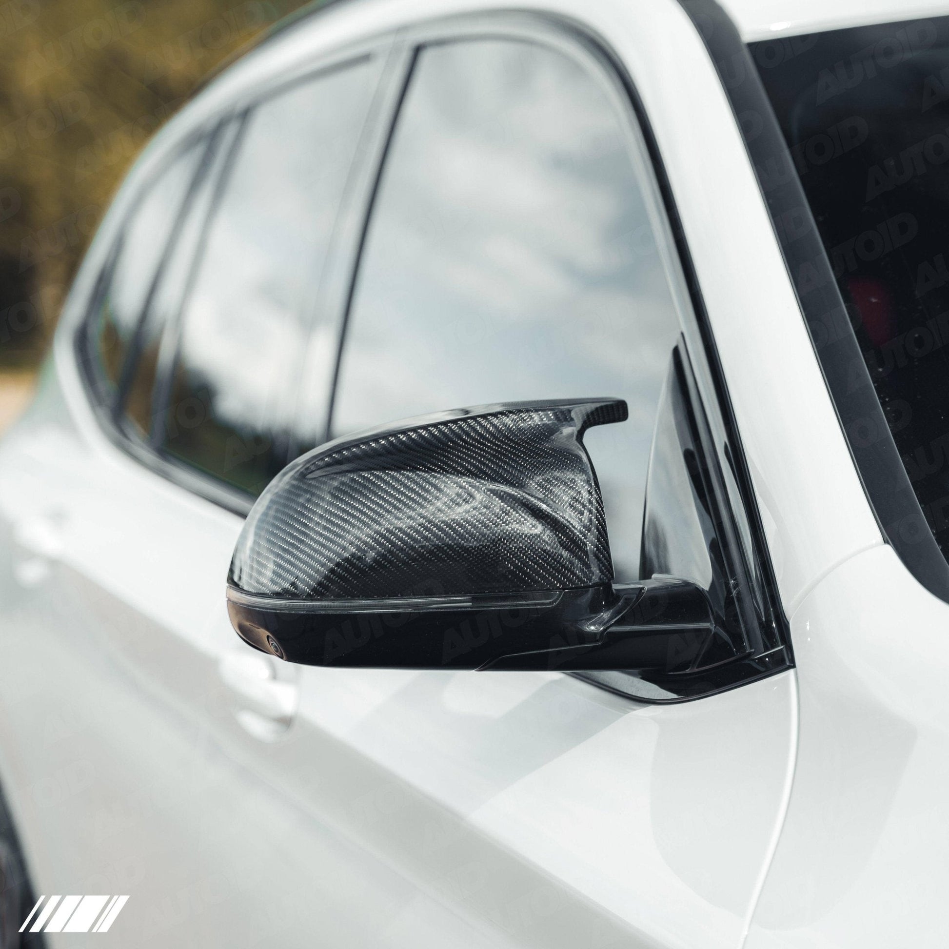 Carbon Fibre M Style Wing Mirror Covers for BMW X Series by FORM (2018+, G01 G05 G07) FORM Industries