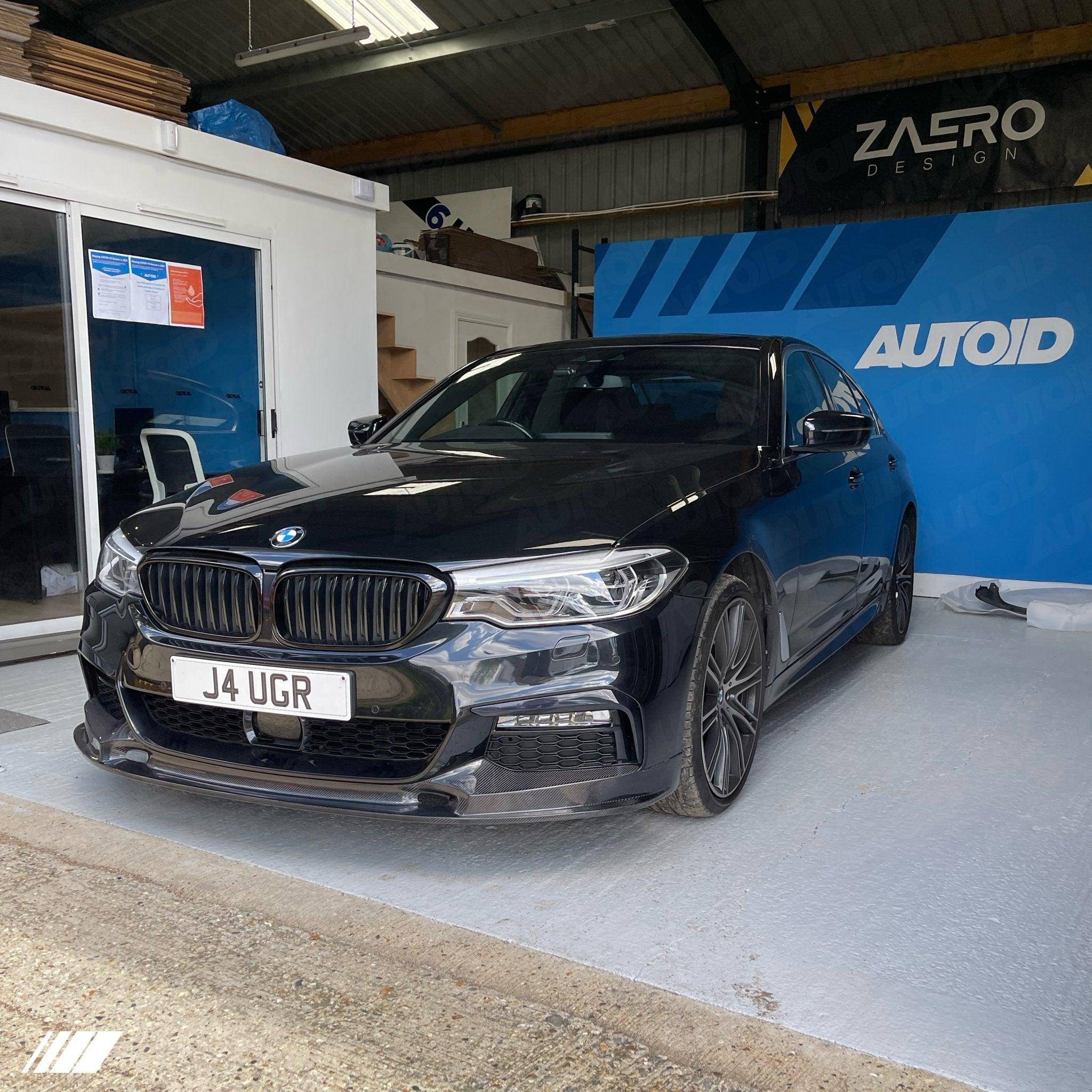 Carbon Fibre Performance Front Splitter for BMW 5 Series by FORM (2017-2019, G30 G31) FORM Industries