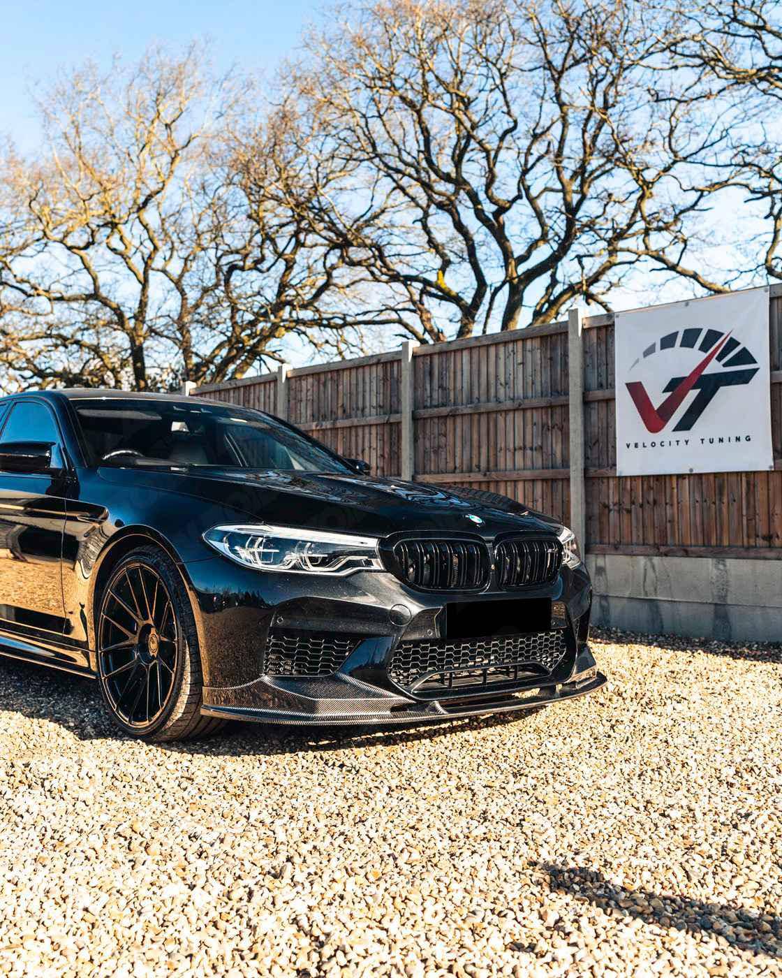Carbon Fibre Performance Front Splitter for BMW M5 by FORM (2017-2020, F90) FORM Industries