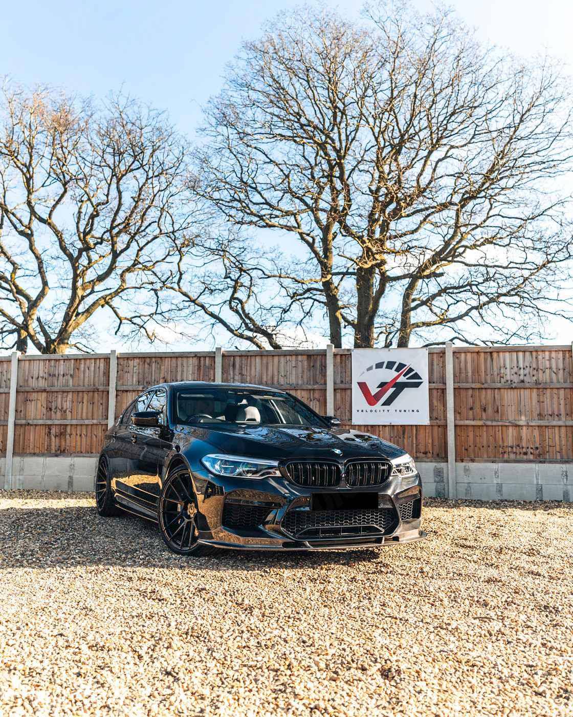 Carbon Fibre Performance Front Splitter for BMW M5 by FORM (2017-2020, F90) FORM Industries