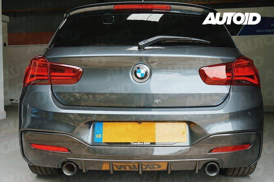 BMW M140i & M135i F20 F21 LCI Carbon Fibre Performance Rear Diffuser by FORM (2015-2019) FORM Industries