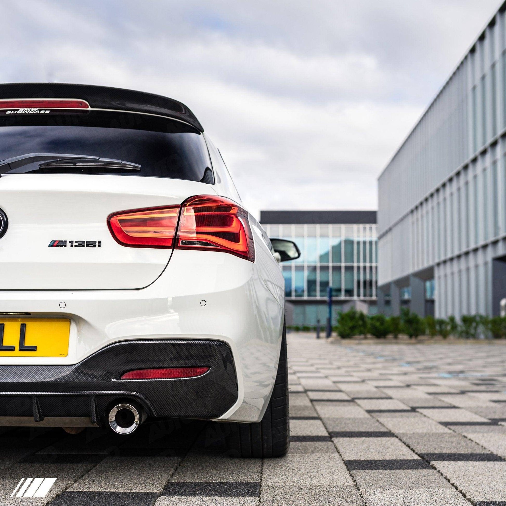 BMW M140i & M135i F20 F21 LCI Carbon Fibre Performance Rear Diffuser by FORM (2015-2019) FORM Industries