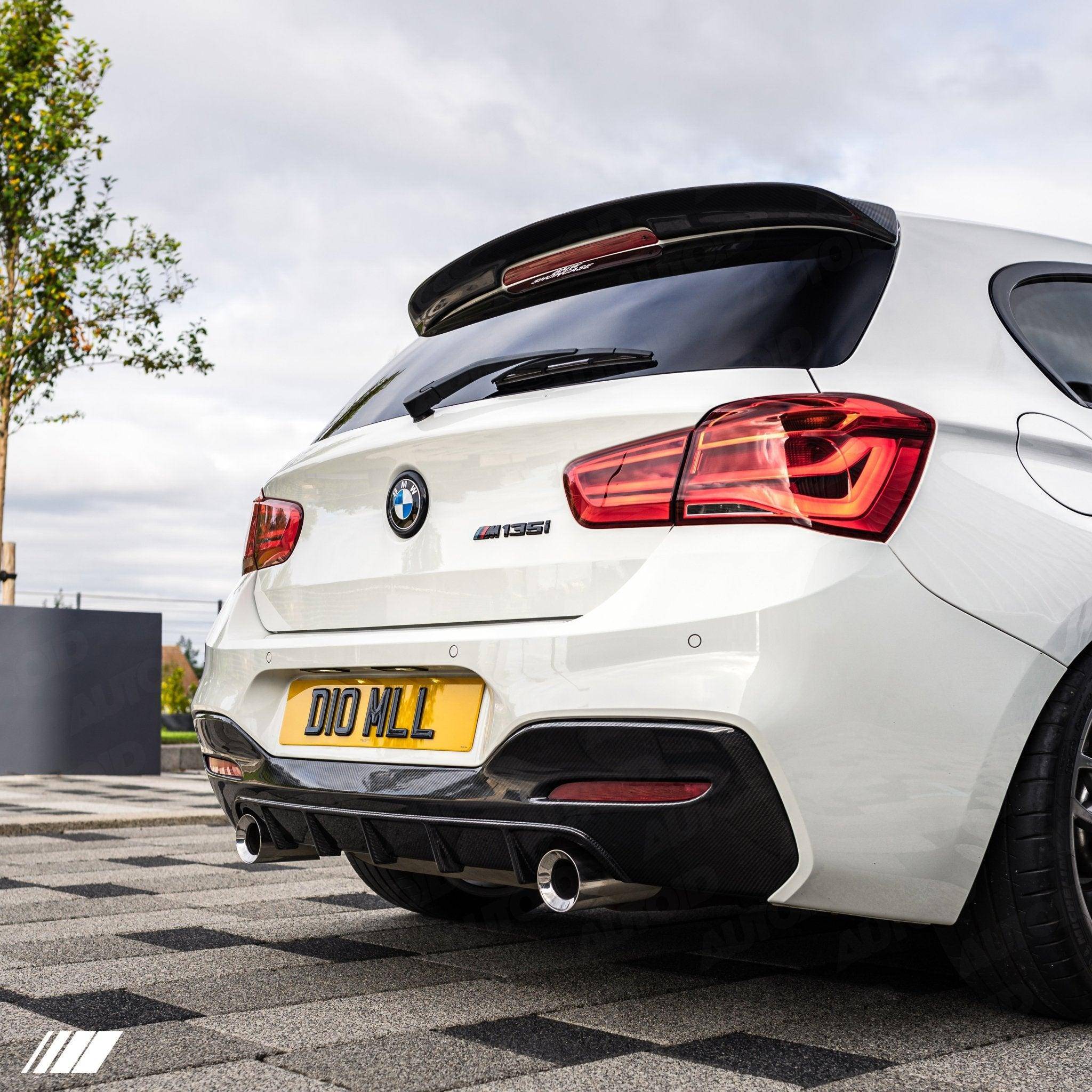 BMW M140i & M135i F20 F21 LCI Carbon Fibre Performance Rear Diffuser by FORM (2015-2019) FORM Industries
