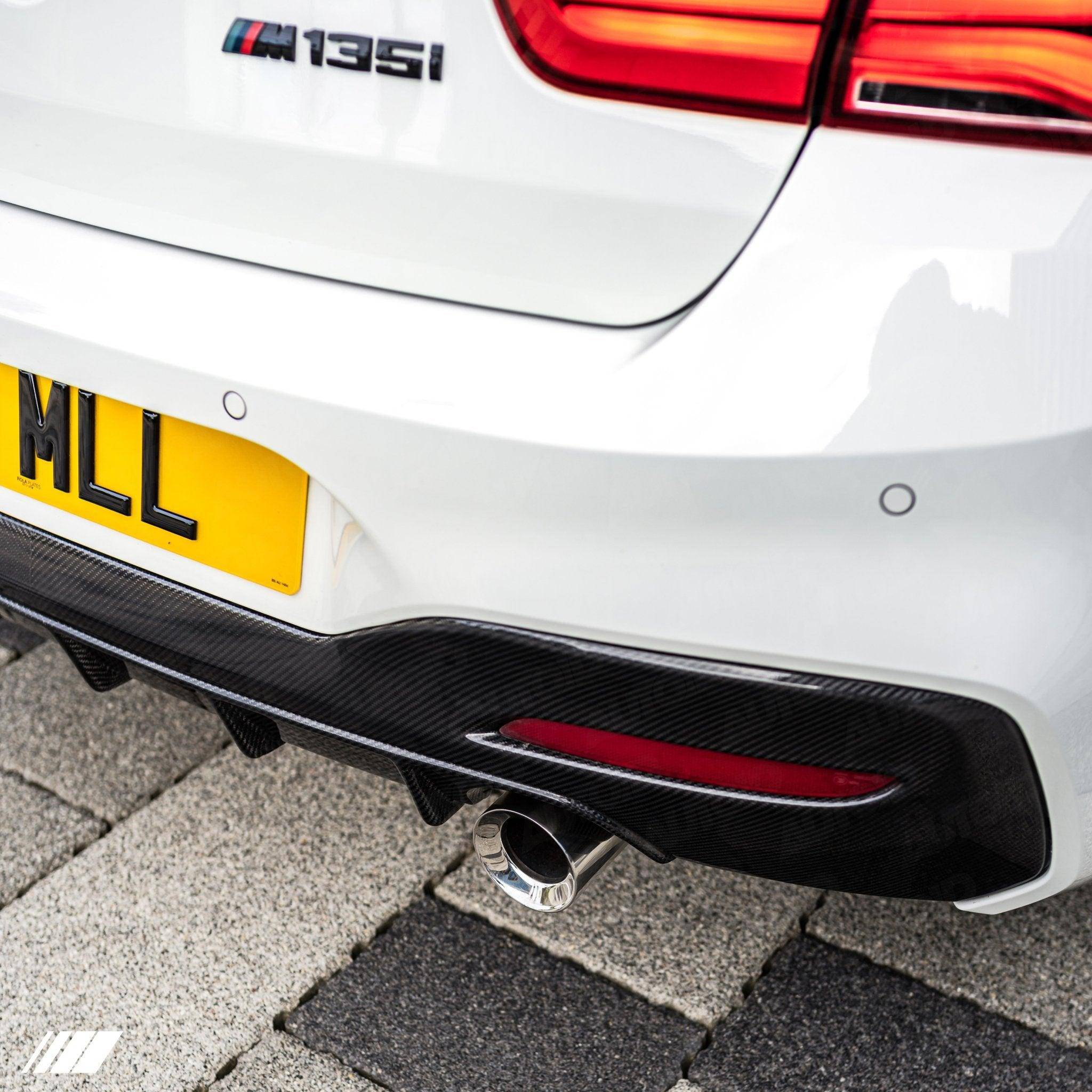 BMW M140i & M135i F20 F21 LCI Carbon Fibre Performance Rear Diffuser by FORM (2015-2019) FORM Industries