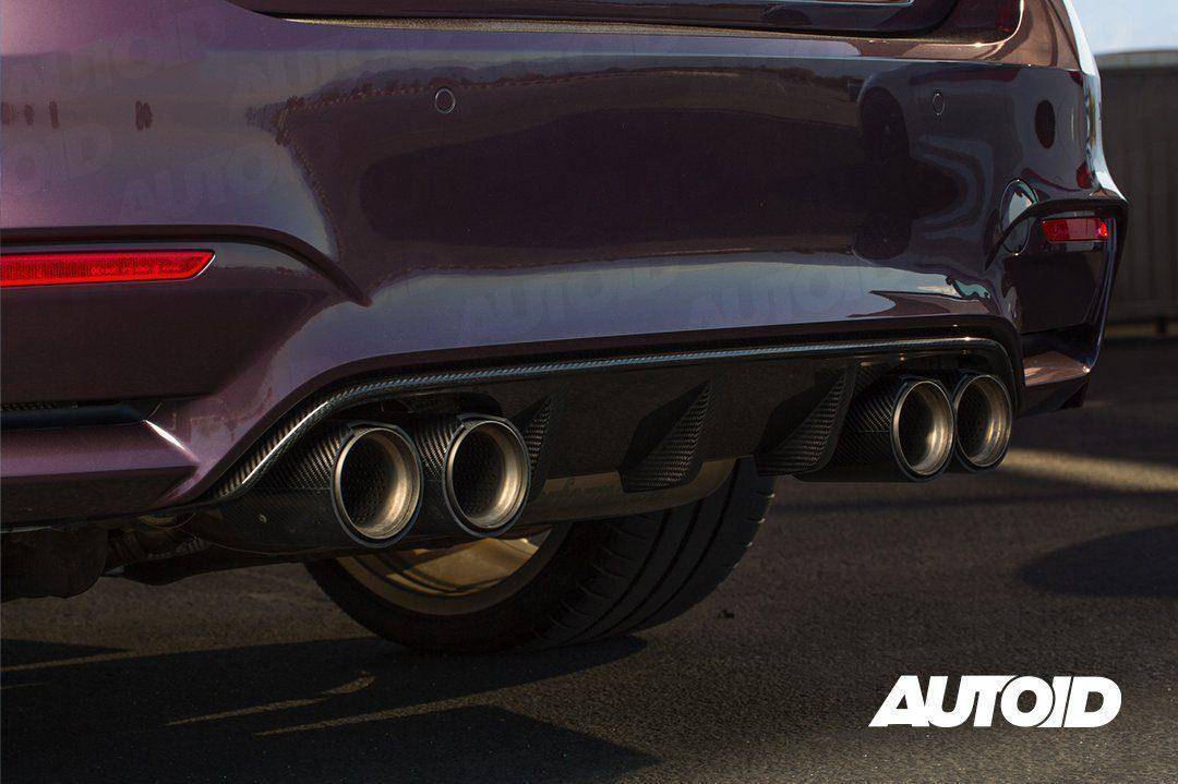 BMW M3 F80 & M4 F82 F83 Carbon Fibre Rear Diffuser by FORM (2014-2019) FORM Industries