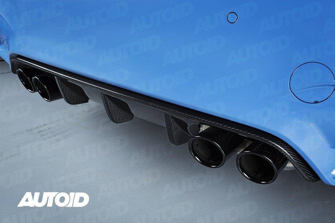 BMW M3 F80 & M4 F82 F83 Carbon Fibre Rear Diffuser by FORM (2014-2019) FORM Industries