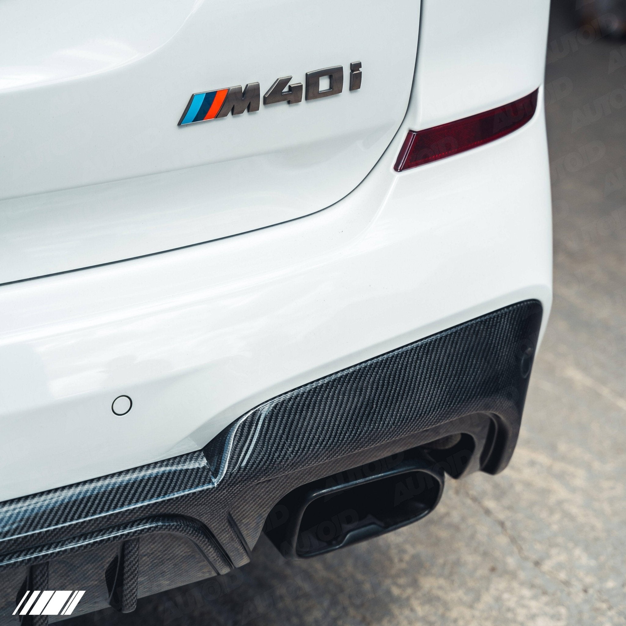 BMW X3 M40i G01 Pre-LCI Carbon Fibre Performance Rear Diffuser by FORM (2018-2020) FORM Industries
