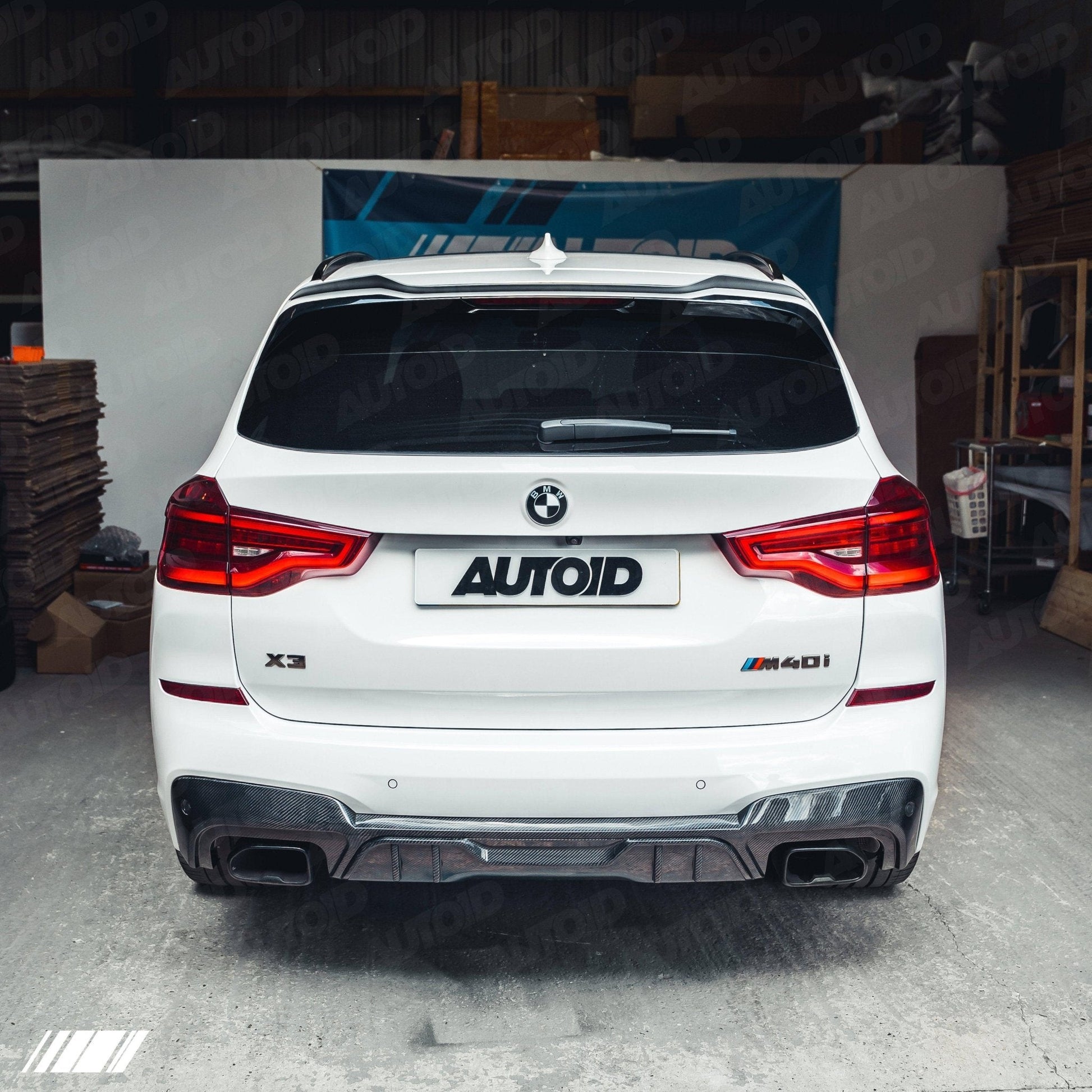 BMW X3 M40i G01 Pre-LCI Carbon Fibre Performance Rear Diffuser by FORM (2018-2020) FORM Industries