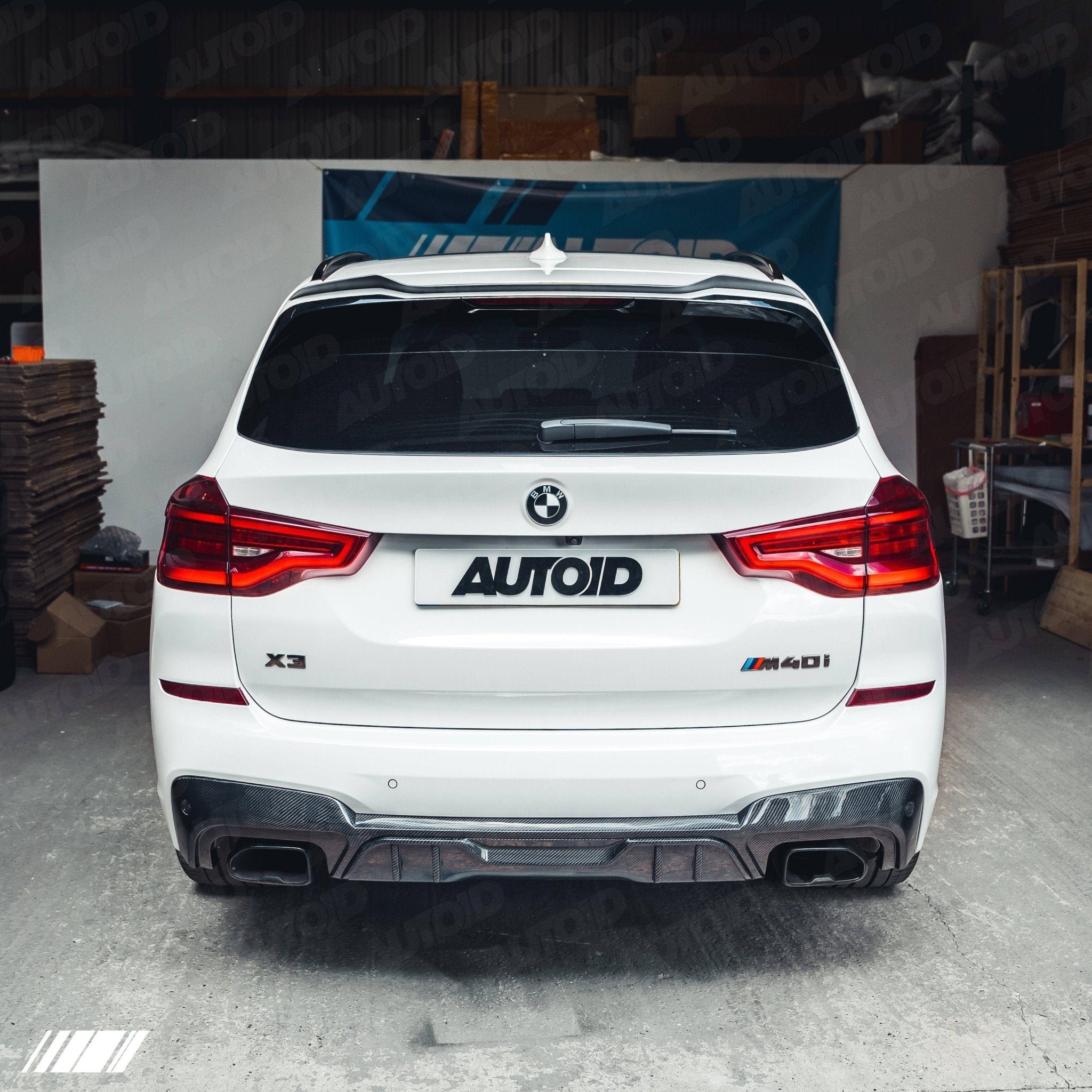 BMW X3 M40i G01 Pre-LCI Carbon Fibre Performance Rear Diffuser by FORM (2018-2020) FORM Industries
