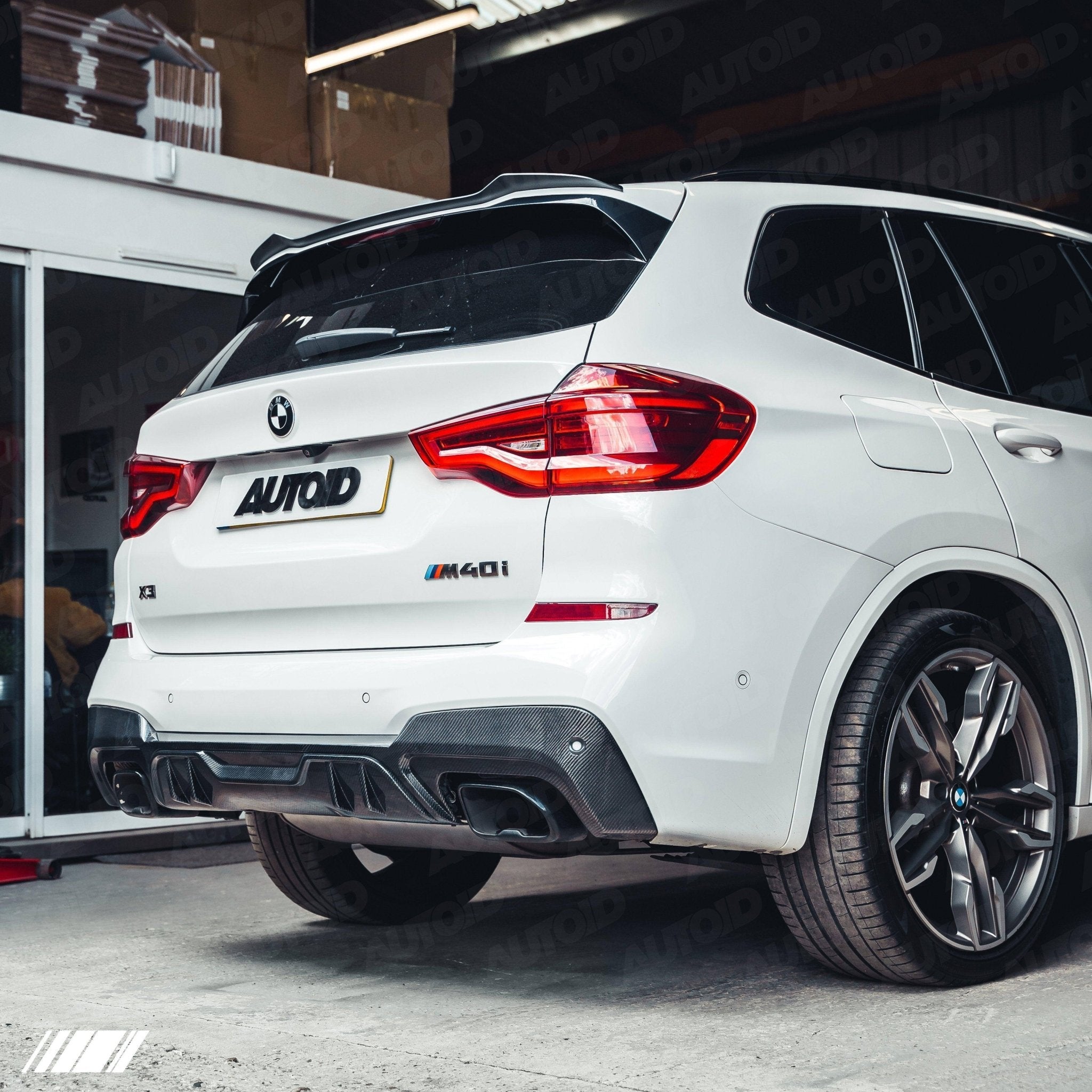 BMW X3 M40i G01 Pre-LCI Carbon Fibre Performance Rear Diffuser by FORM (2018-2020) FORM Industries
