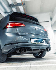 Carbon Fibre Performance Rear Diffuser for VW Golf GTI & R by FORM (2016-2020, Mk7.5) FORM Industries