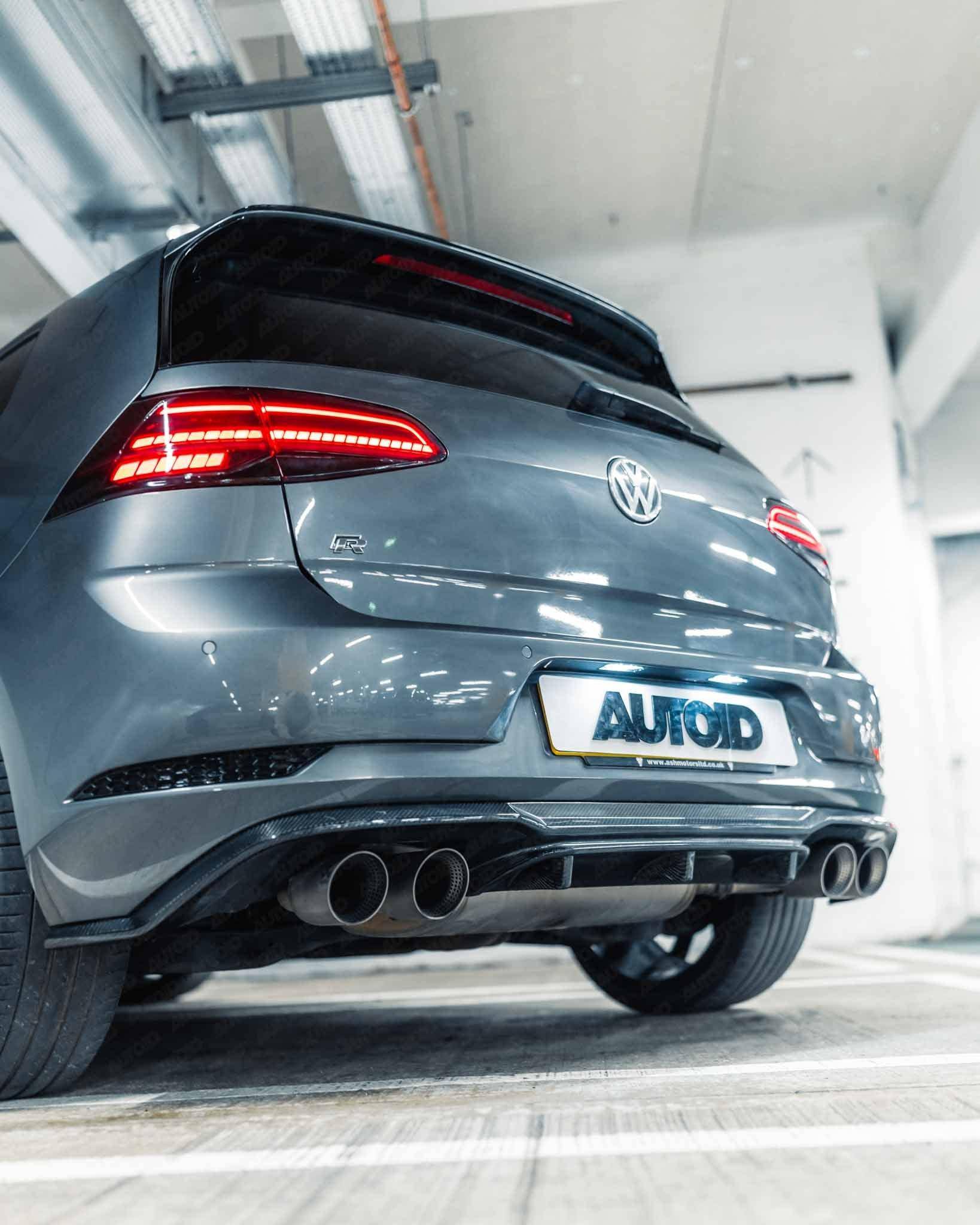 Carbon Fibre Performance Rear Diffuser for VW Golf GTI & R by FORM (2016-2020, Mk7.5) FORM Industries