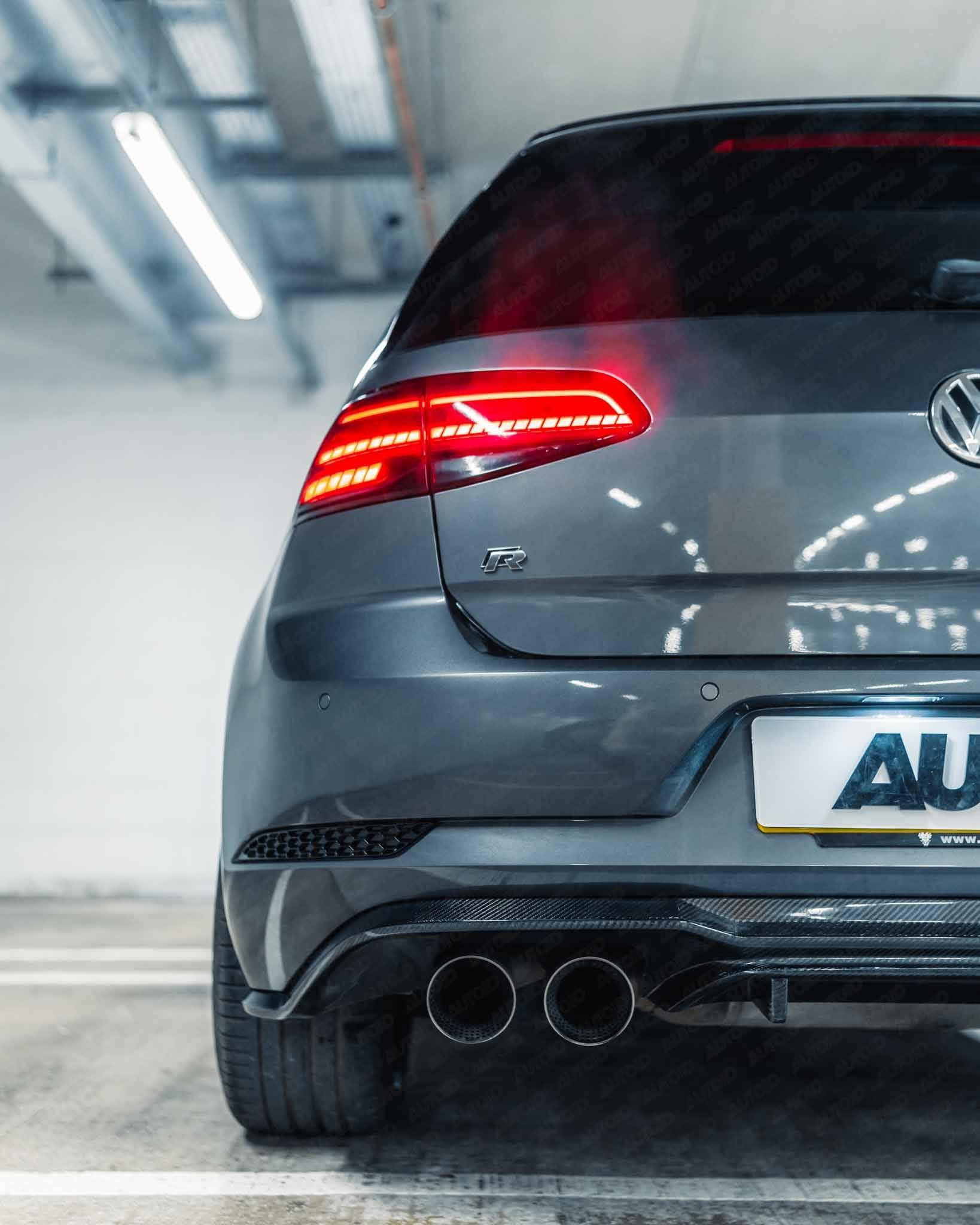 Carbon Fibre Performance Rear Diffuser for VW Golf GTI & R by FORM (2016-2020, Mk7.5) FORM Industries