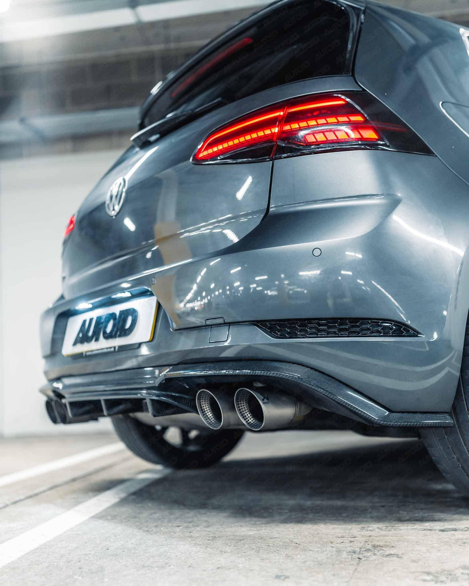 Carbon Fibre Performance Rear Diffuser for VW Golf GTI & R by FORM (2016-2020, Mk7.5) FORM Industries