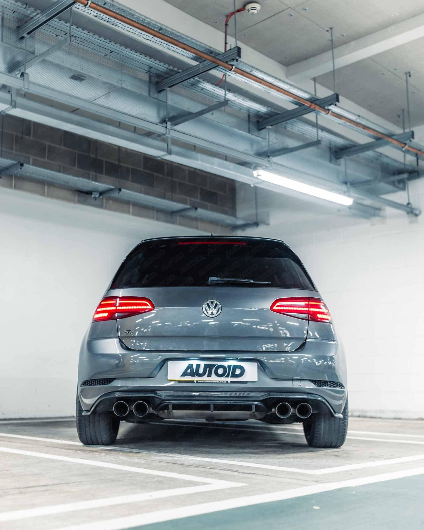 Carbon Fibre Performance Rear Diffuser for VW Golf GTI & R by FORM (2016-2020, Mk7.5) FORM Industries