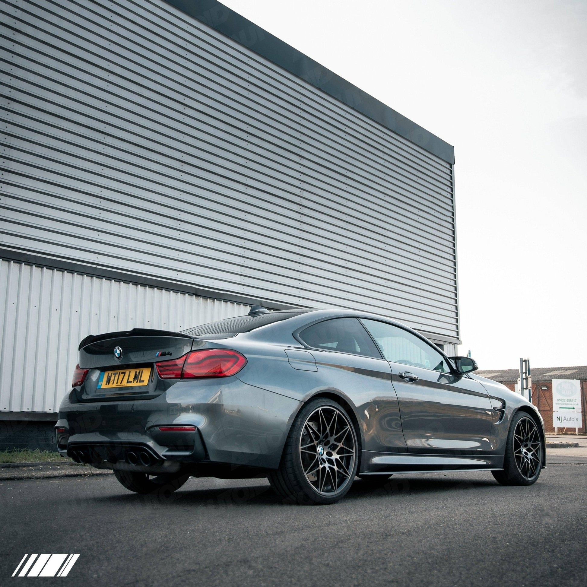 Carbon Fibre Rear Spoiler for M4 Coupe by FORM (2014-2020, F82) FORM Industries