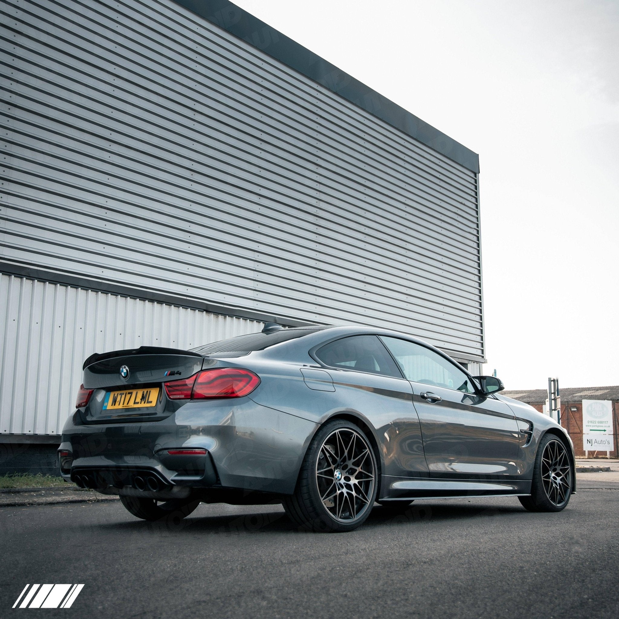 Carbon Fibre Rear Spoiler for M4 Coupe by FORM (2014-2020, F82) FORM Industries