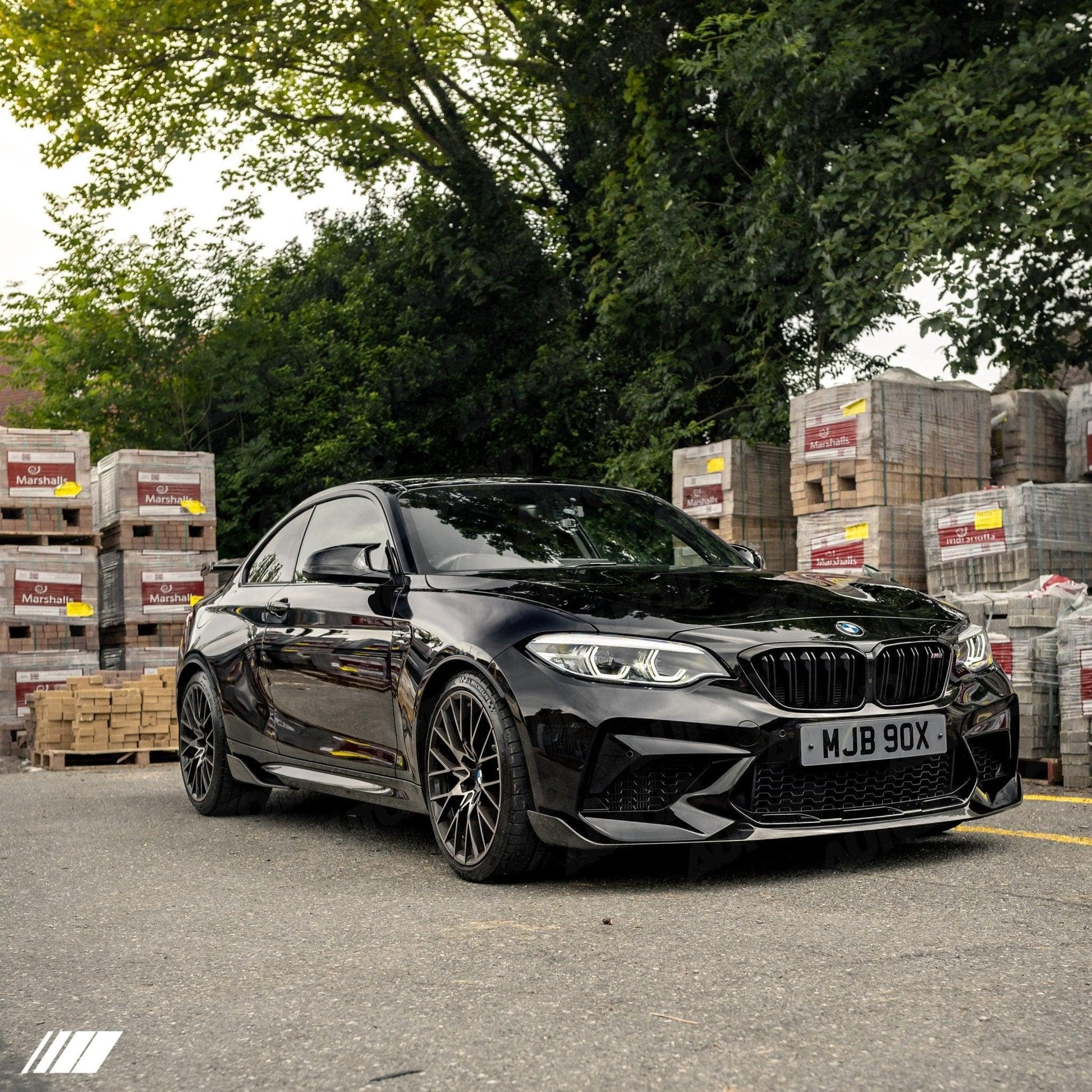 BMW M2 & M2 Competition F87 Carbon Fibre Side Blade Winglets by FORM (2015-2021) FORM Industries