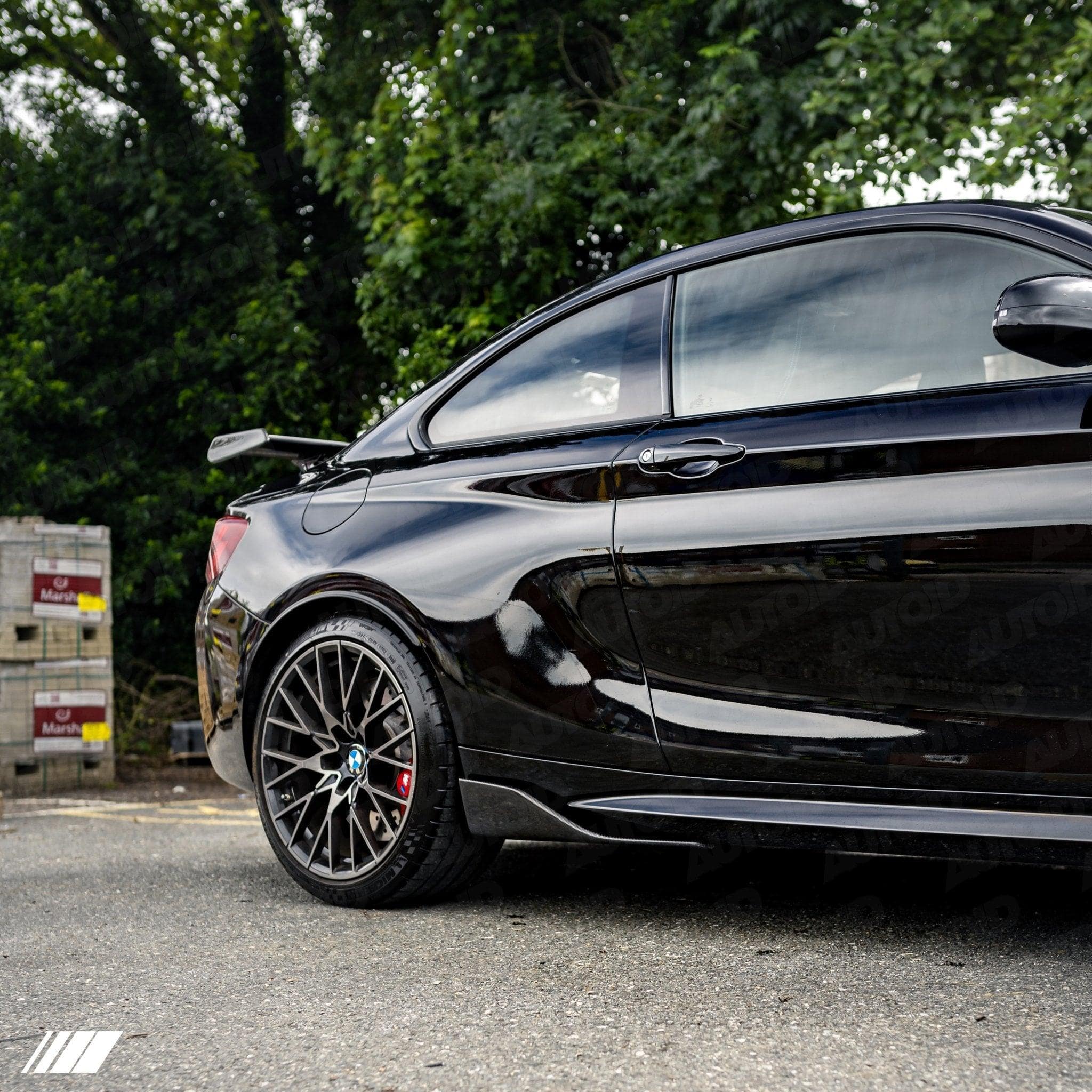 BMW M2 & M2 Competition F87 Carbon Fibre Side Blade Winglets by FORM (2015-2021) FORM Industries