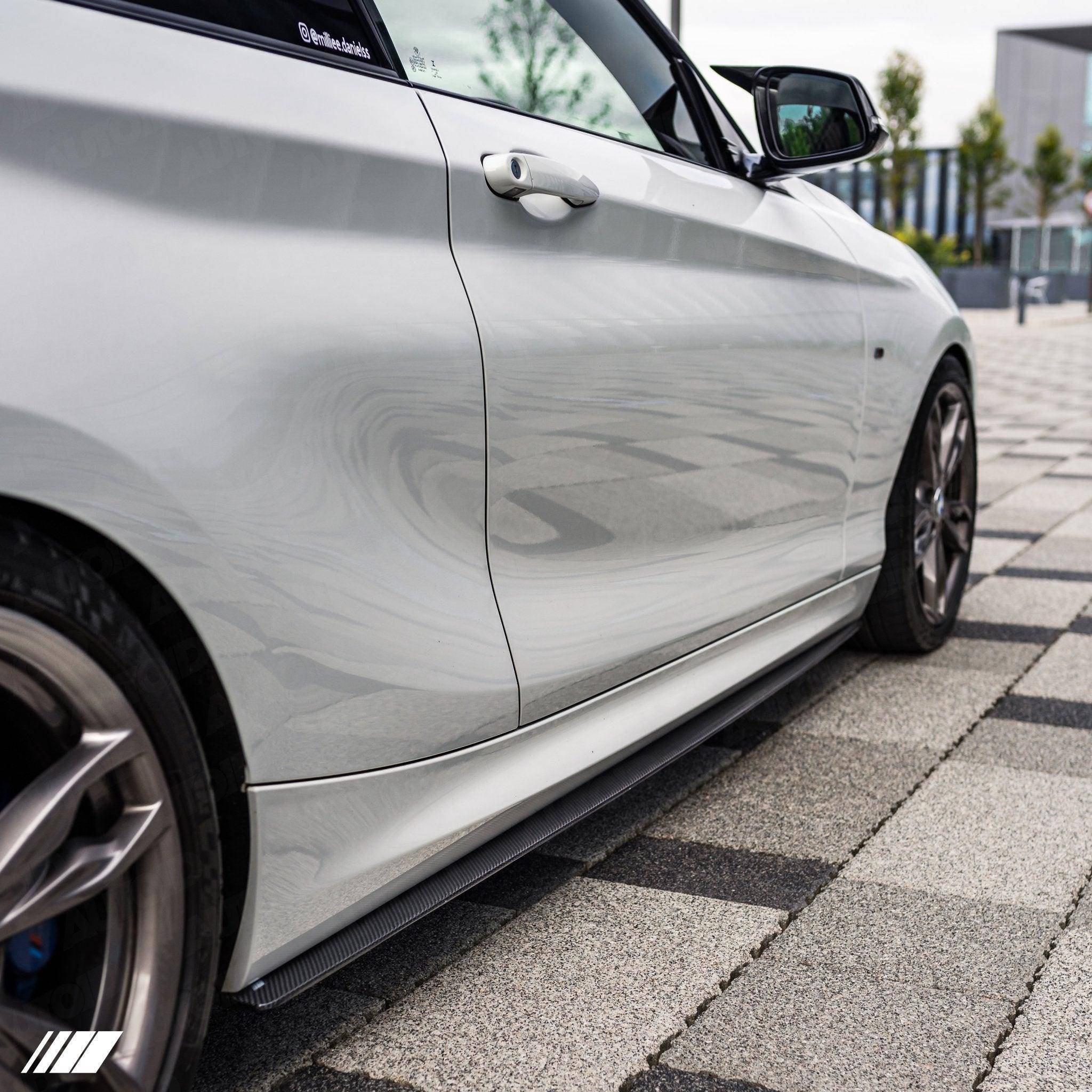 BMW 1 Series F20 & 2 Series F22 Carbon Fibre Performance Side Skirts by FORM (2014-2020) FORM Industries
