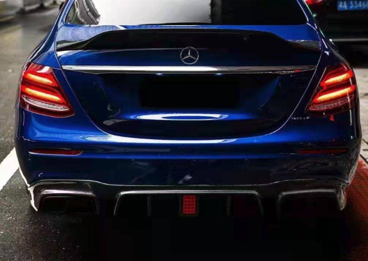 Carbon Fibre Rear Diffuser for Mercedes E53 Saloon by FORM (2019+, W213) FORM Industries