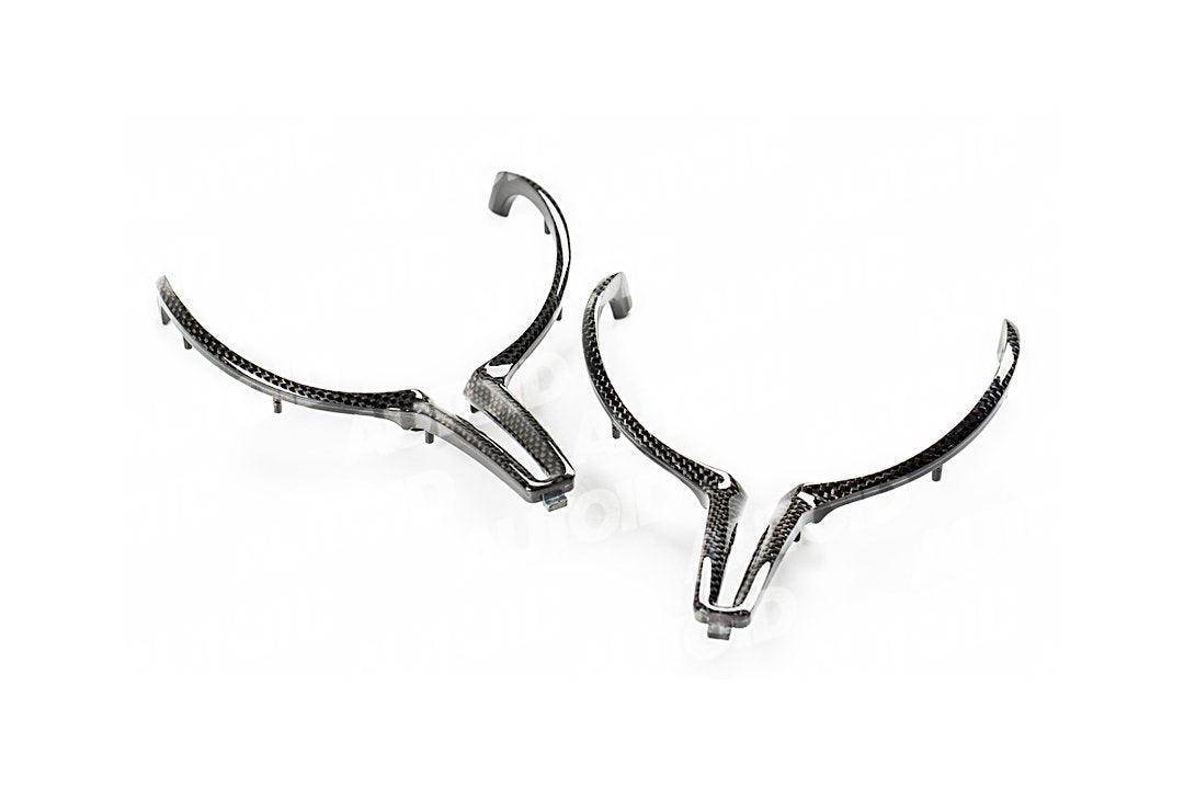 Carbon Fibre Steering Wheel Trim Accent for BMW M Cars by FORM (2012-2021, Fxx) FORM Industries