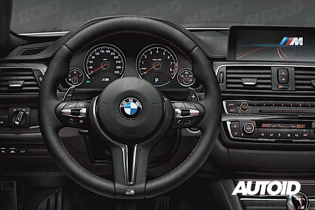 Carbon Fibre Steering Wheel Trim Accent for BMW M Cars by FORM (2012-2021, Fxx) FORM Industries