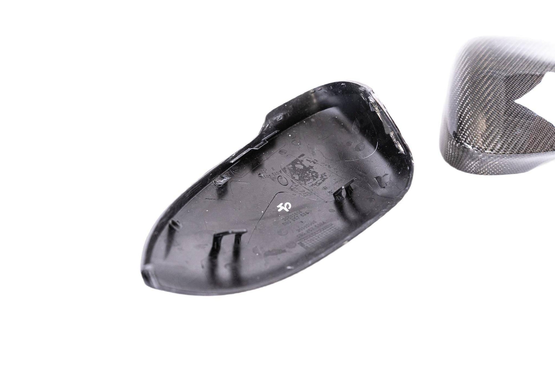 VW Golf / Golf GTI / Golf R Mk8 & Mk8.5 Carbon Fibre Wing Mirror Covers by FORM (2019+) FORM Industries