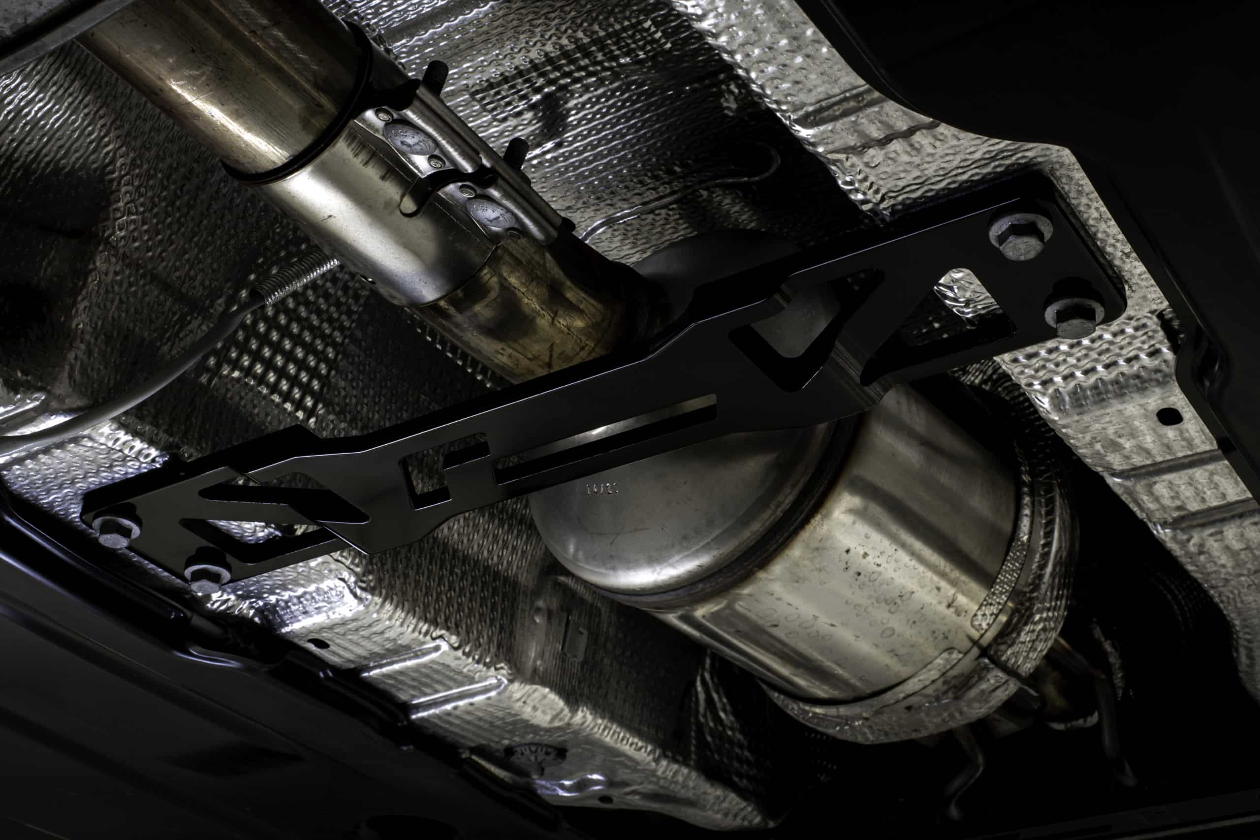 Racingline Billet Underbody Tunnel Braces - MQB Models