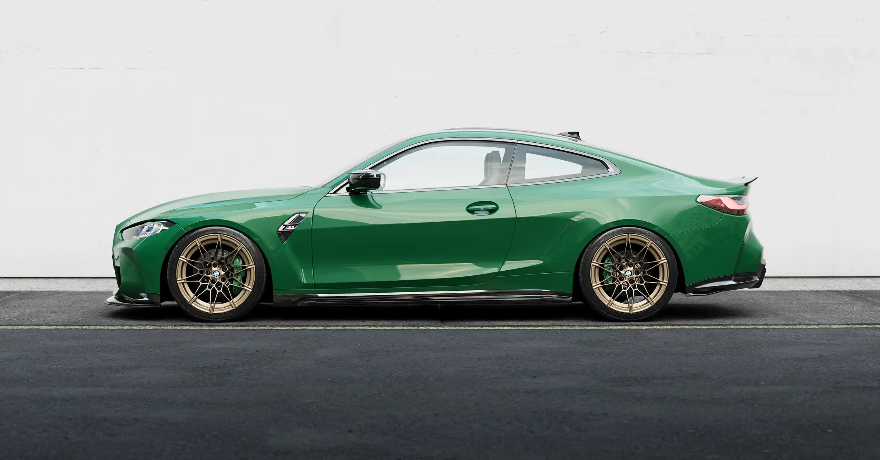 BMW M4 G82 G83 EVO-S Gloss Black Diffuser Extensions by ZAERO (2021+)
