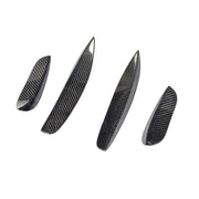 MERCEDES W205 C63 & C63S FRONT BUMPER CARBON FIBRE CANARDS / FINS