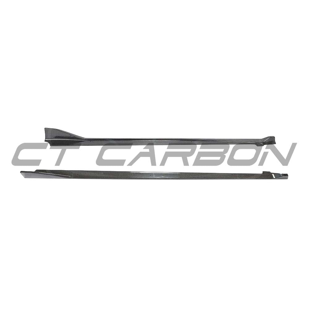 TOYOTA SUPRA 2019+ A90 CARBON FIBRE SIDE SKIRTS - V1