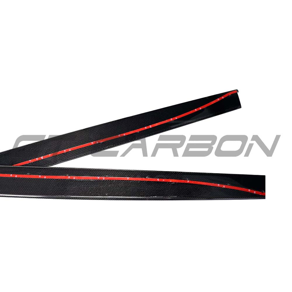 BMW M3/M4 F80/F82/F83 2014-2020 CARBON FIBRE SIDE SKIRTS - V1