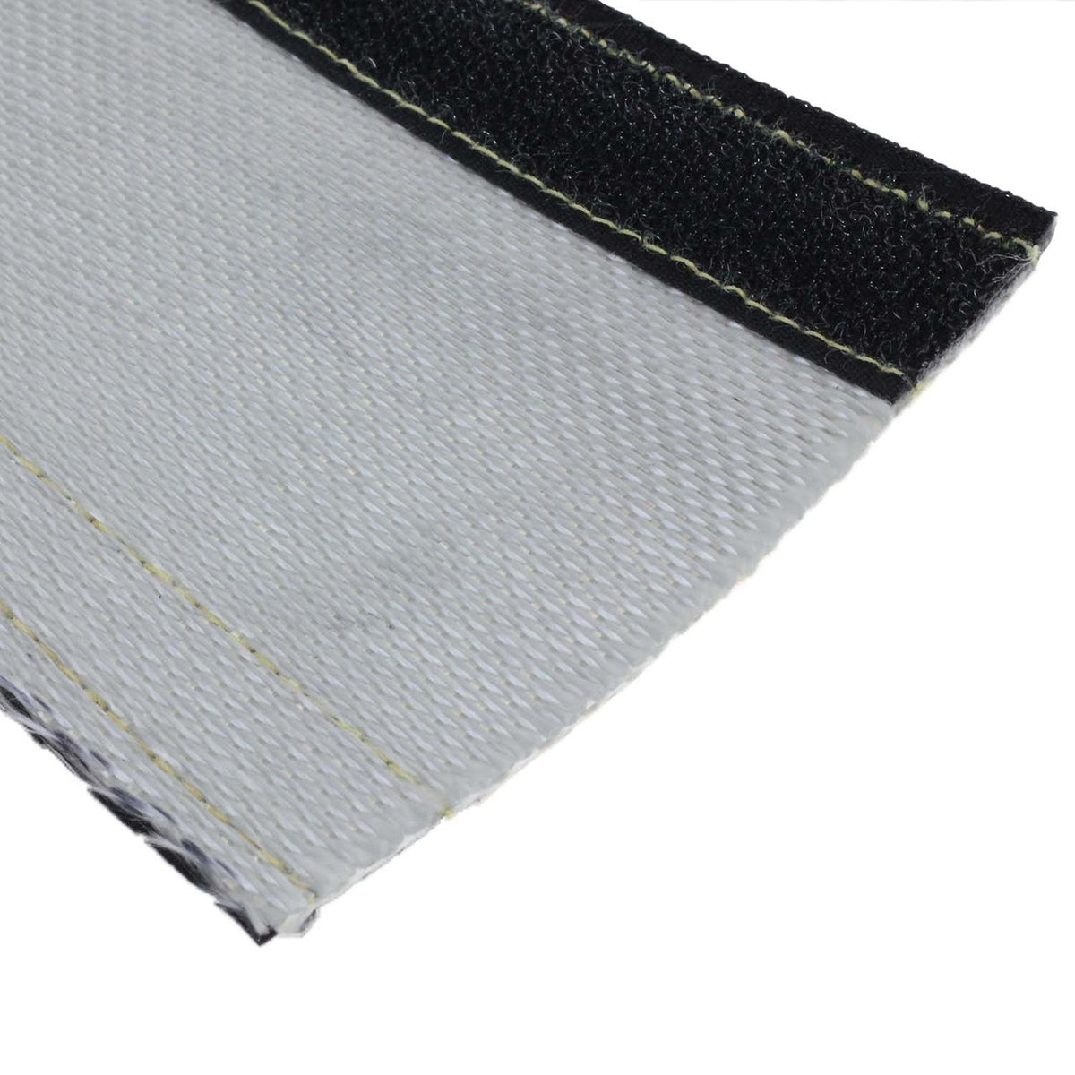 Exoracing Velcro heat sleeve opened to show hook and loop closure