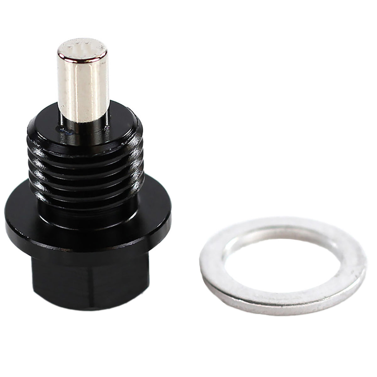 Black Exoracing magnetic sump plug