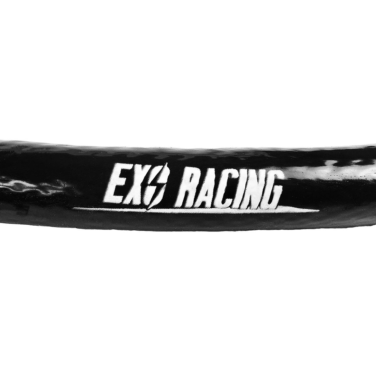 Black heat sleeve fitted over engine bay wiring loom