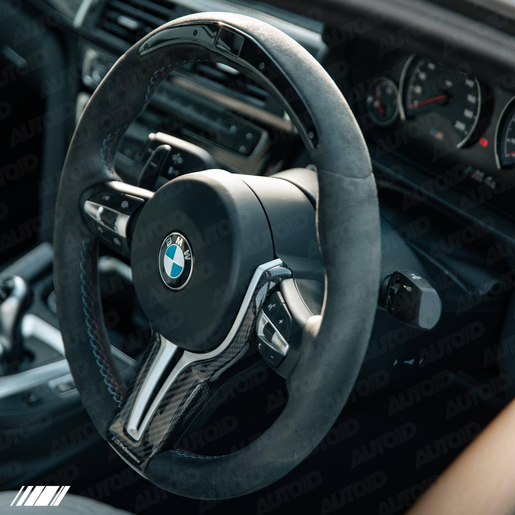 Full Carbon Fibre Steering Wheel Trim for BMW M Cars by FORM (2014-2021, Fxx) FORM Industries
