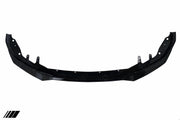 Gloss Black Competition Front Splitter for BMW 4 Series by FORM (2020+, G22 G23) FORM Industries