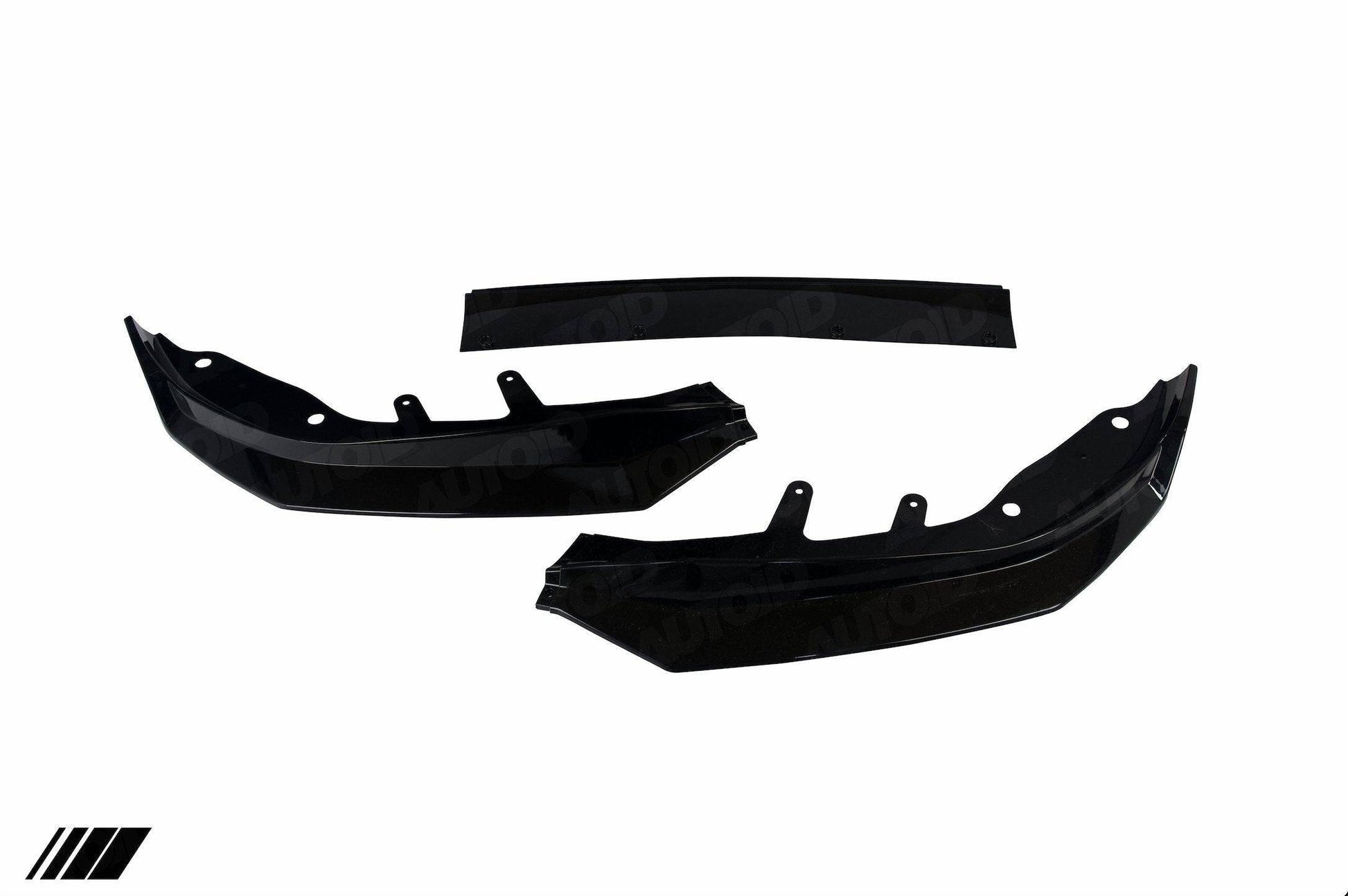 Gloss Black Competition Front Splitter for BMW 4 Series by FORM (2020+, G22 G23) FORM Industries