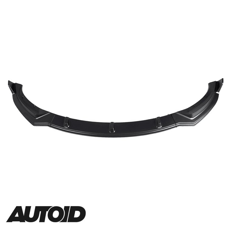 Gloss Black Competition Front Splitter for Tesla Model 3 by FORM (2018+) FORM Industries