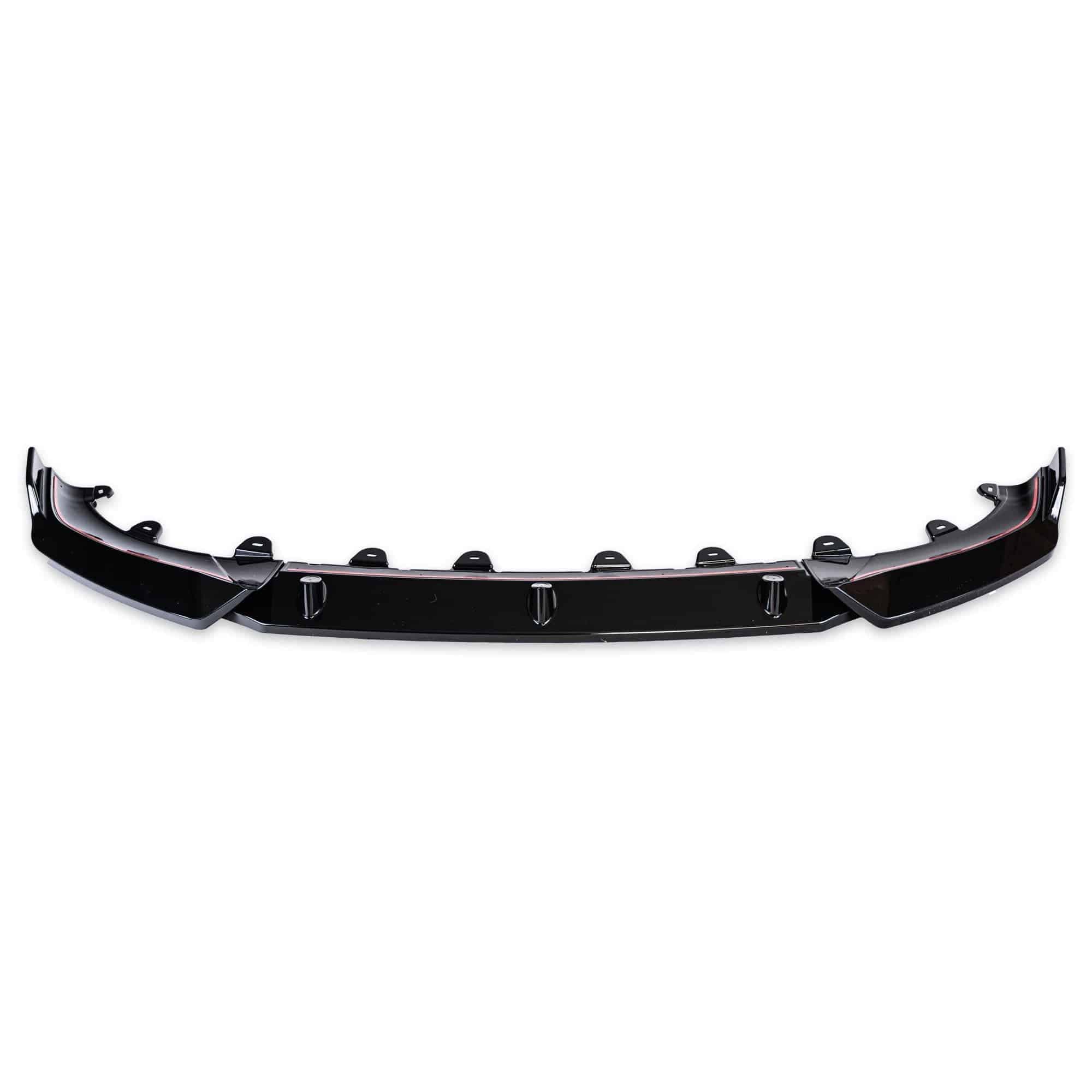 BMW iX3, X3 LCI G01 & X4 LCI G02 Gloss Black Competition Front Splitter by FORM (2021-2024) FORM Industries