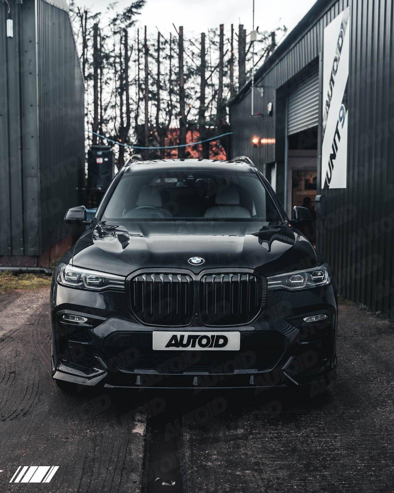 Gloss Black Competition Front Splitter for BMW X7 by FORM (2018+, G07) FORM Industries