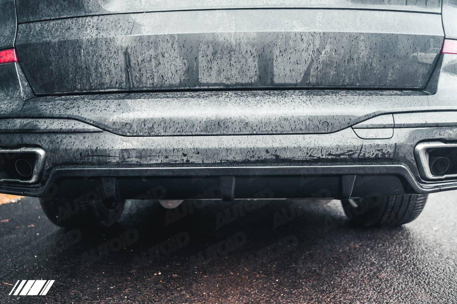 Gloss Black Competition Rear Diffuser Set for BMW X7 by FORM (2018+, G07) FORM Industries