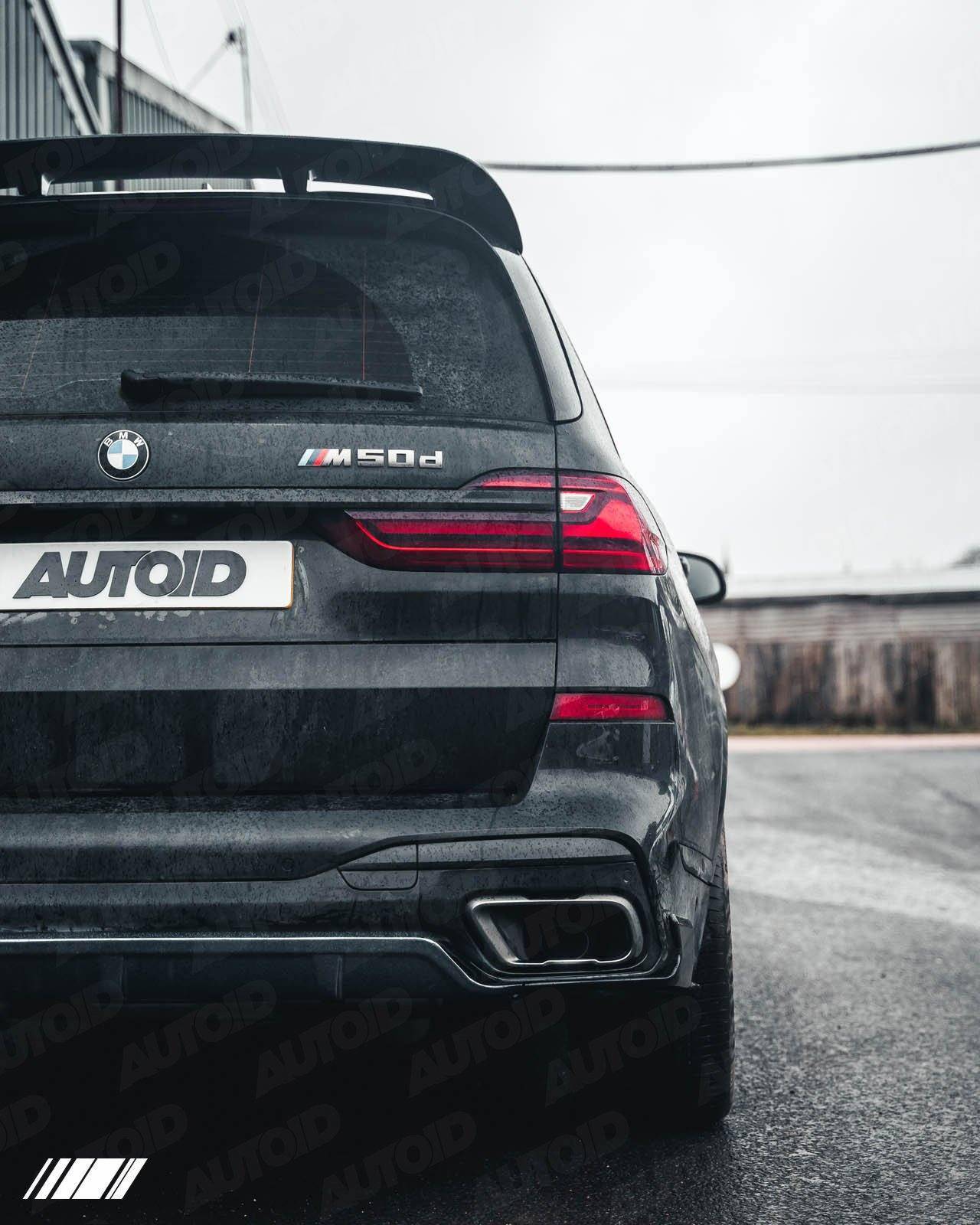 Gloss Black Competition Rear Diffuser Set for BMW X7 by FORM (2018+, G07) FORM Industries