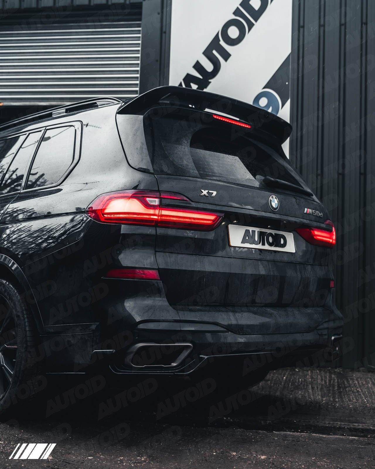 Gloss Black Competition Rear Diffuser Set for BMW X7 by FORM (2018+, G07) FORM Industries