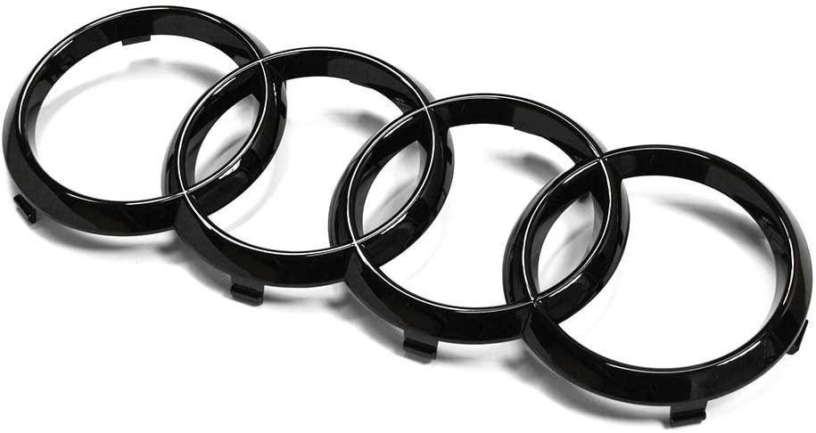 Gloss Black Front Model Grille Badge for Audi FORM Industries