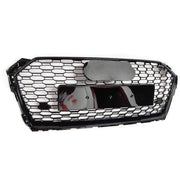 Gloss Black Honeycomb Grille for Audi A5 & S5 by FORM (2016+, B9) FORM Industries