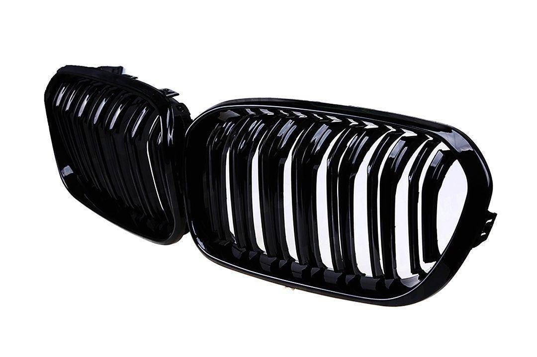 BMW 1 Series, M135i & M140i F20 F21 LCI Gloss Black Kidney Grilles by FORM (2015-2019) FORM Industries
